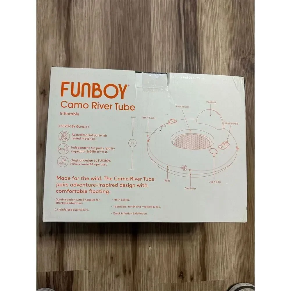 FUNBOY camo Inflatable River Tube for Floating River